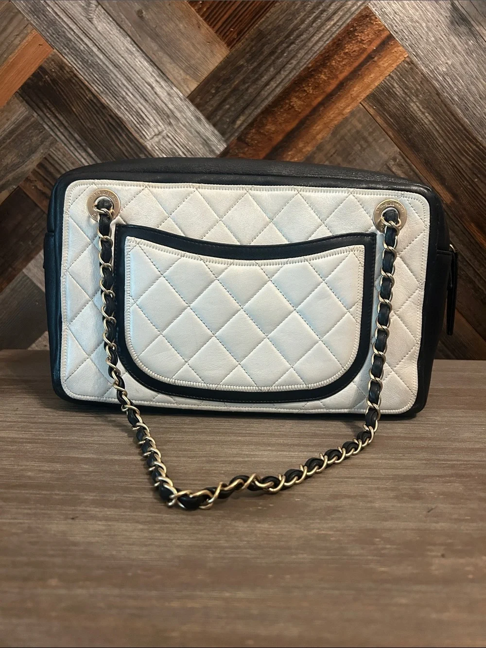 Chanel Graphic Camera Bag